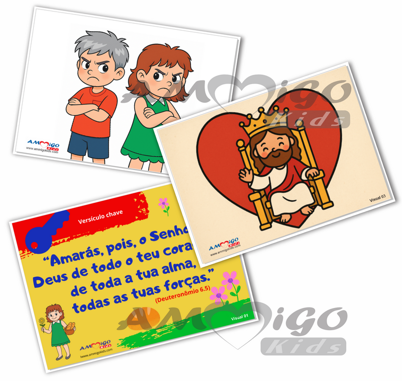Amar a Deus é simples – Aula em PDF para o Ministério Infantil - Imagem 4